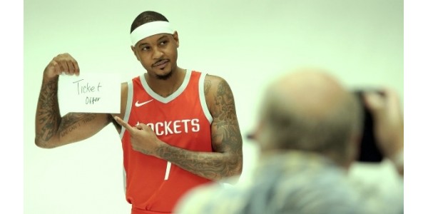 Houston Rockets chef overraskede Anthony blev forladt